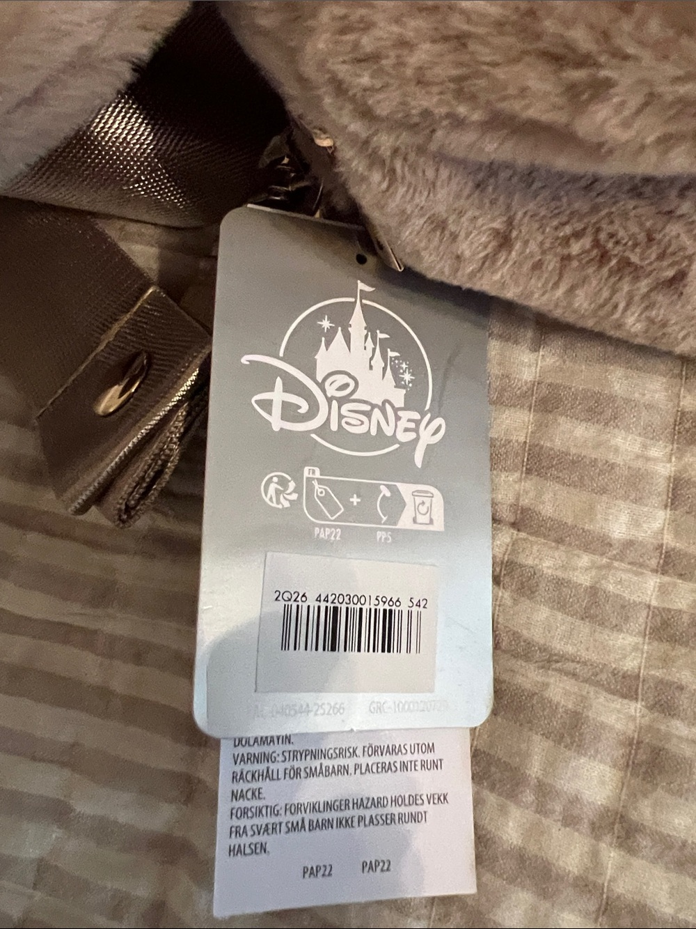 Disney Parks Mickey Plush Crossbody NWT - Picture 5 of 6